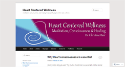 Desktop Screenshot of heartcenteredwellness.org